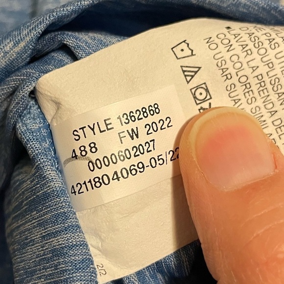 Under Armour UA Velocity Word Mark Blue Hoodie Size XS - Picture 11 of 12